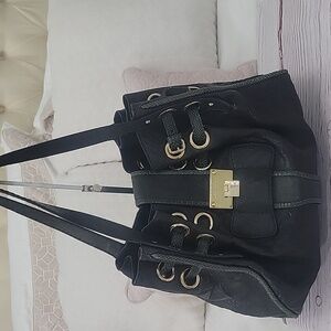 JIMMY CHOO Ramona Large Green Leather Bag